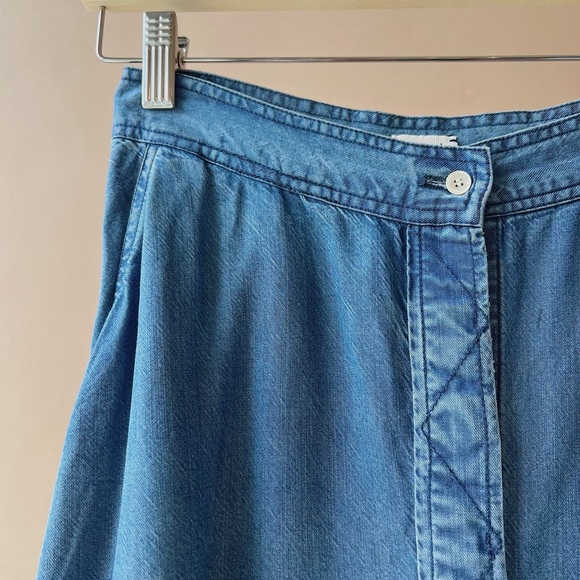 Midi Length Denim Skirt from Aritzia - Picture 2 of 4